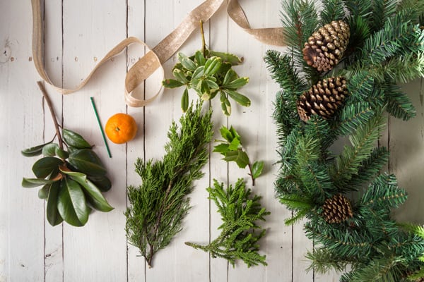 Create Your Own Deck The Halls Holiday Wreath Southern Living Plants When Making Your Own Holiday Décor The Goal Should Always Be To Find A Simple Solution With Stunning Results