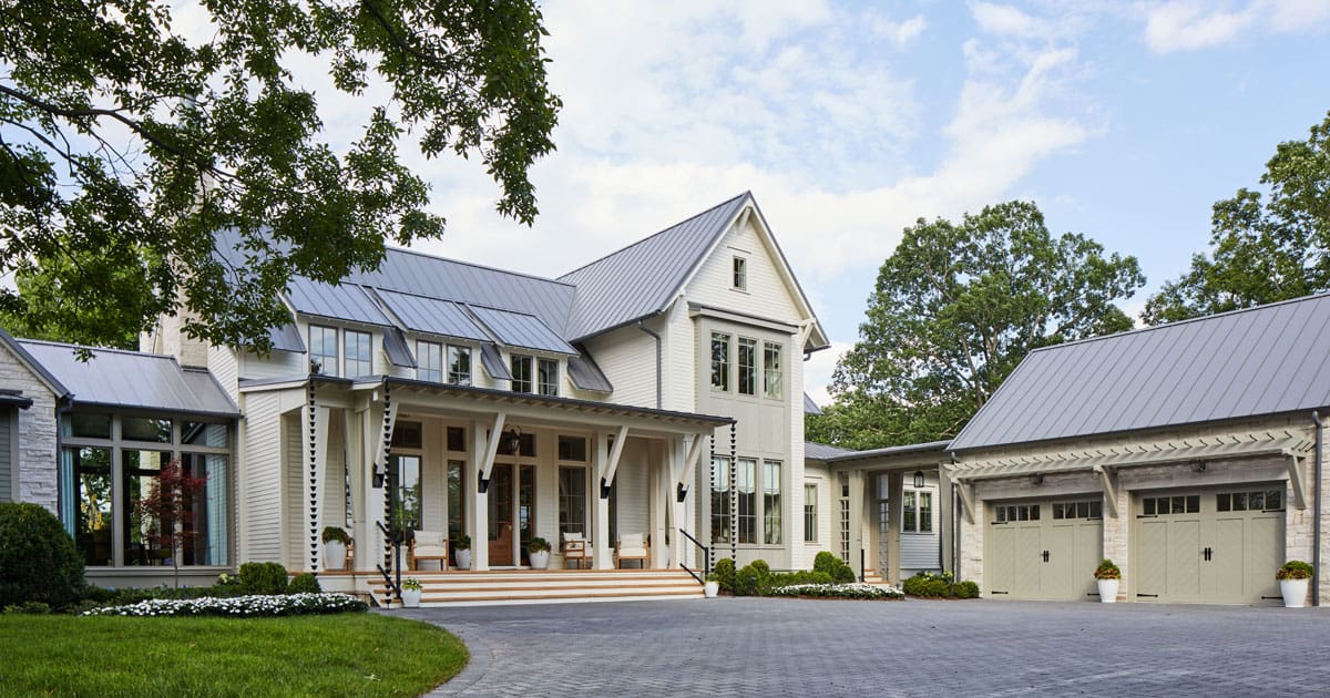Southern Living Idea House front exterior in 2023
